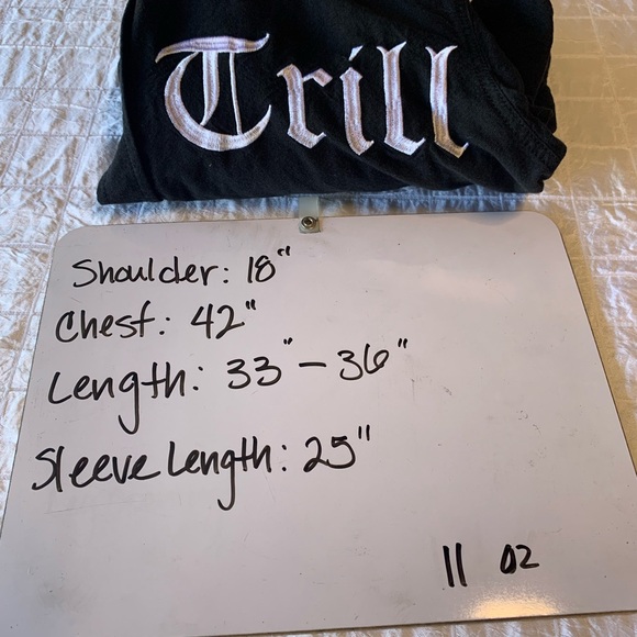 BEEN TRILL Shirt Mens L Black Brushed Cotton Button Up #BEENTRILL# - Picture 15 of 15